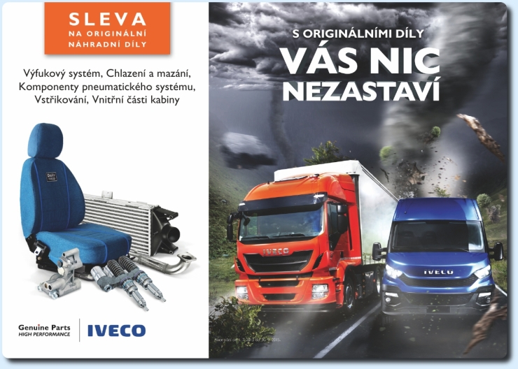 Letní kampaň na originální náhradní díly IVECO